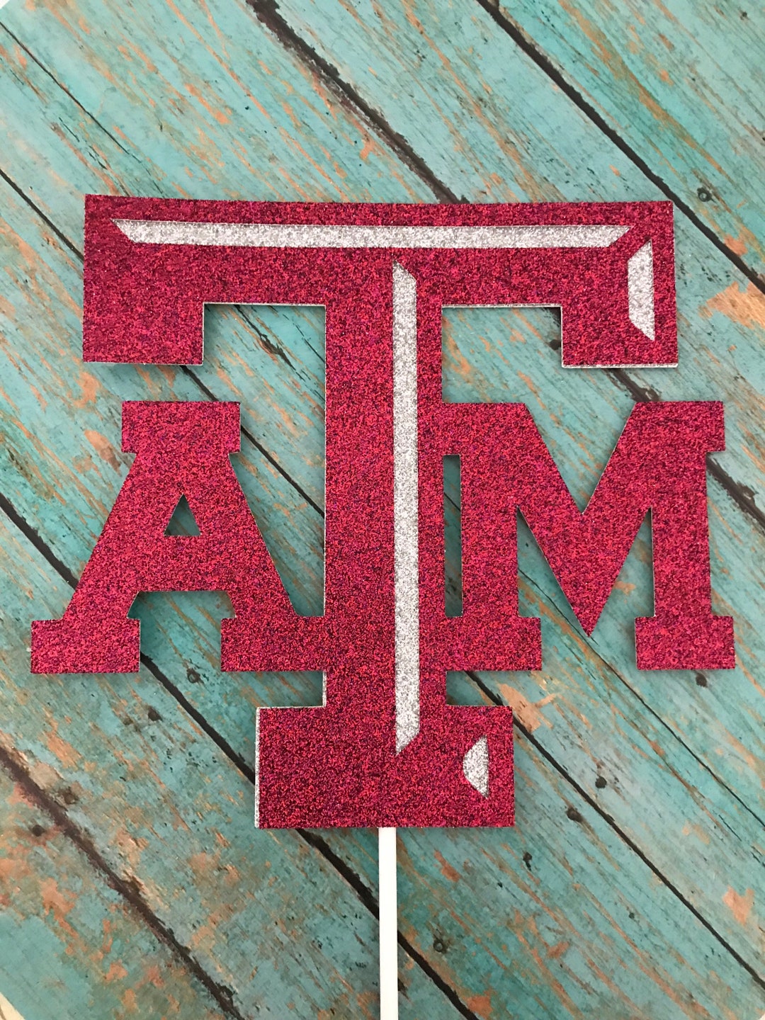 Aggies, Texas A&M Cake Topper, Aggies Cake Topper, Texas A/m Party
