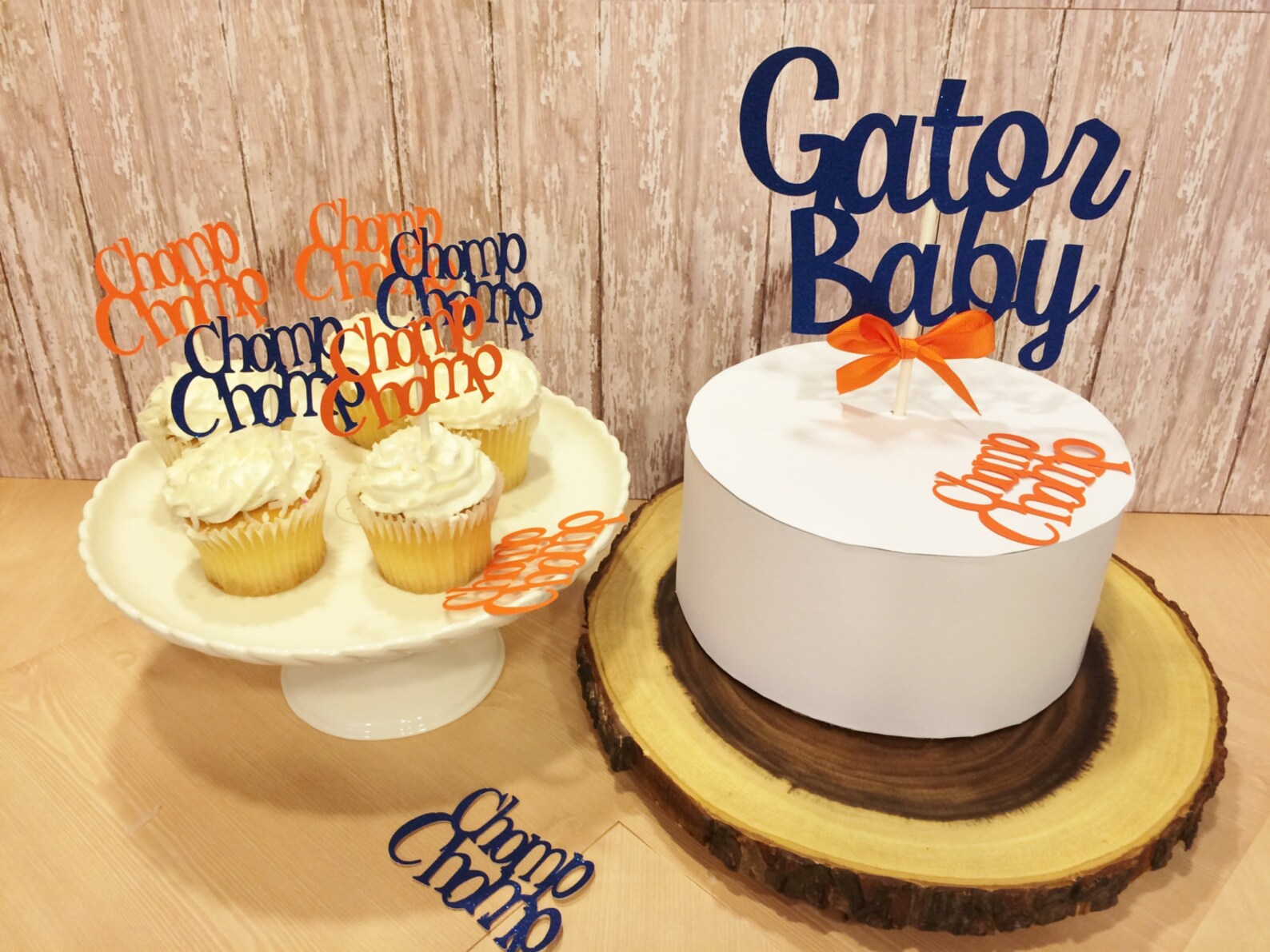 Florida Gator Baby Shower Decorations Florida Gators Cake Etsy