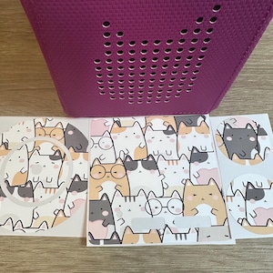 Silly Cats Bundle Deal - Toniebox Top Cover, Charger and Headphone Decals
