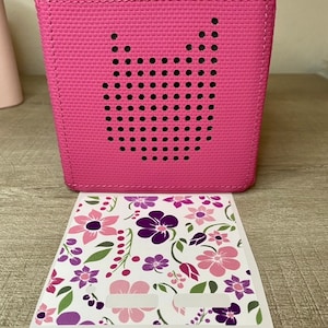 Pink & Purple Flowers - Toniebox Cover