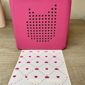 Princess Crown - Toniebox Top Protective Vinyl Cover