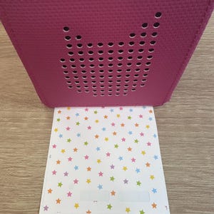 Mini Colorful Stars  - Toniebox Top Protective Vinyl Cover