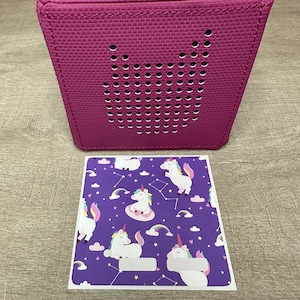 Star Unicorns  - Toniebox Top Protective Vinyl Cover