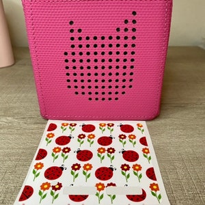 Ladybug - Toniebox Top Protective Vinyl Cover