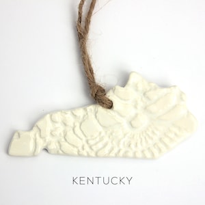 Kentucky State Ornament, Kentucky Ornament, State Ornament, 50 states, United States, State pride, custom ornament
