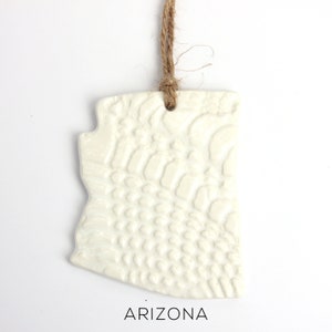 Arizona State Ornament: Keramik Abdruck Spitze