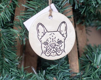 Handmade Ceramic Dog Breed Ornament