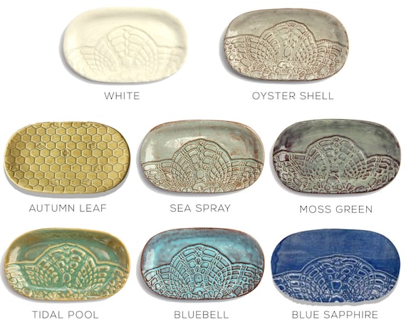 Ceramic Serving Platters, 12 Inch Serving Trays For Party Entertaining Large Rectangular Serving Plates For Appetizer Salad Dessert Sushi Gift Set Of 6 Vintage Blue