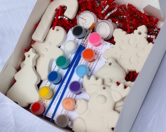 Christmas Ornament Pottery Painting Kit