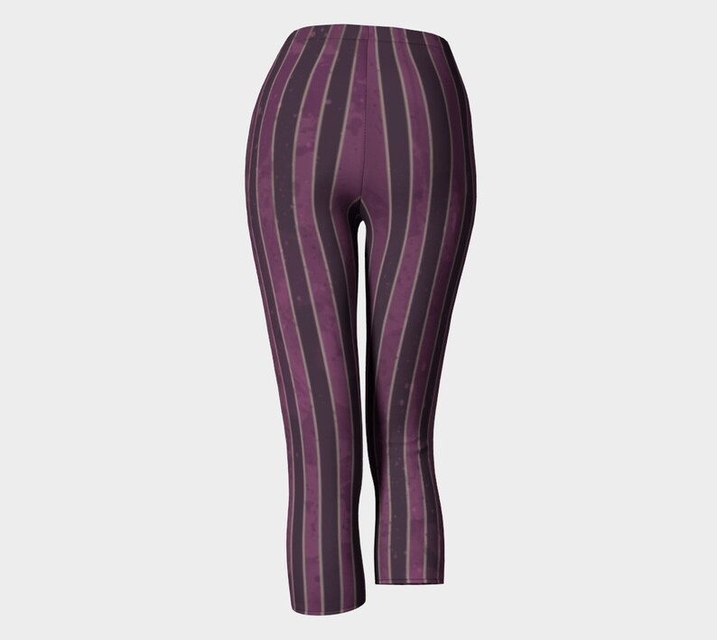 Jinx Cosplay Capri Leggings: Arcane League of Legends Inspired Design afbeelding 3