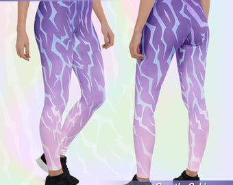Rumi Pattern Cosplay Leggings | KPop Demon Hunters | Anime Fanart | Fantasy Leggings