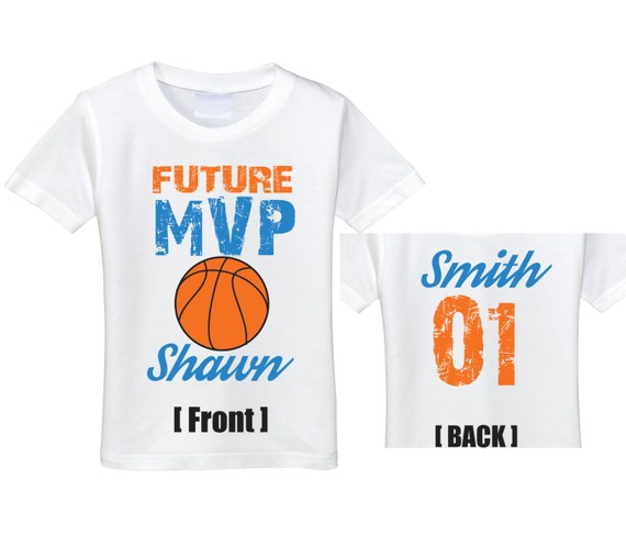 personalized toddler basketball jersey