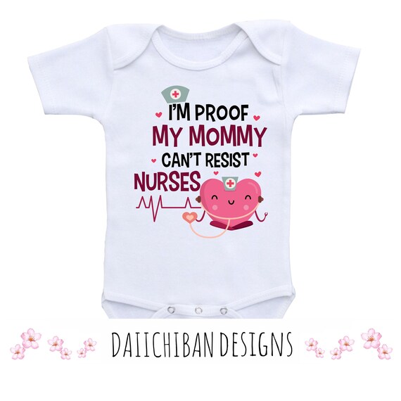 nurse baby onesie