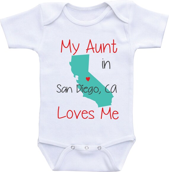 i love my aunt baby boy clothes