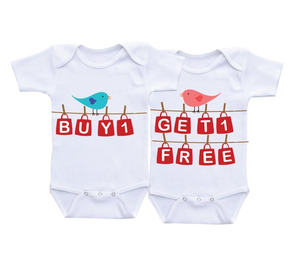 twin baby shirts funny