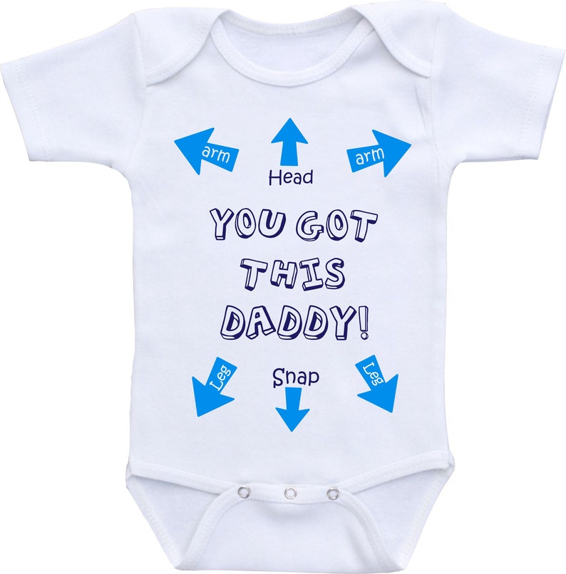 Funny baby clothes Funny baby boy onesie Funny baby onsies Funny baby shirts Funny Onesie Dad Funny baby gifts for boys funny baby onesies image 1