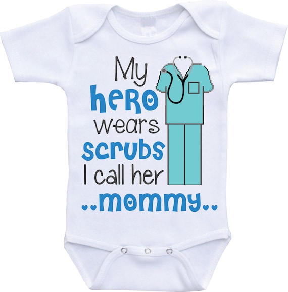 baby scrubs onesie