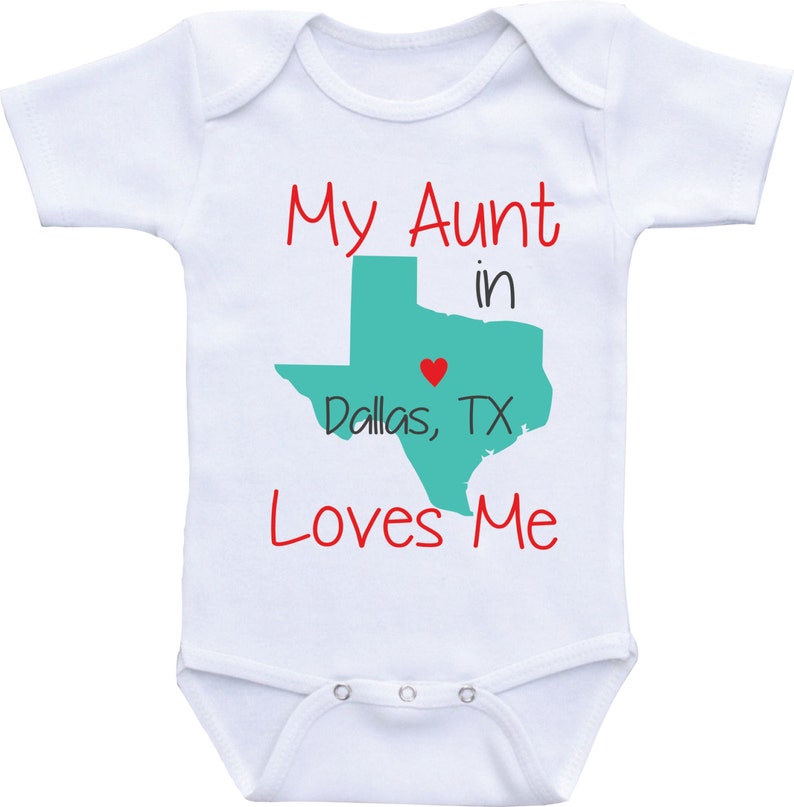 i love my auntie baby girl clothes