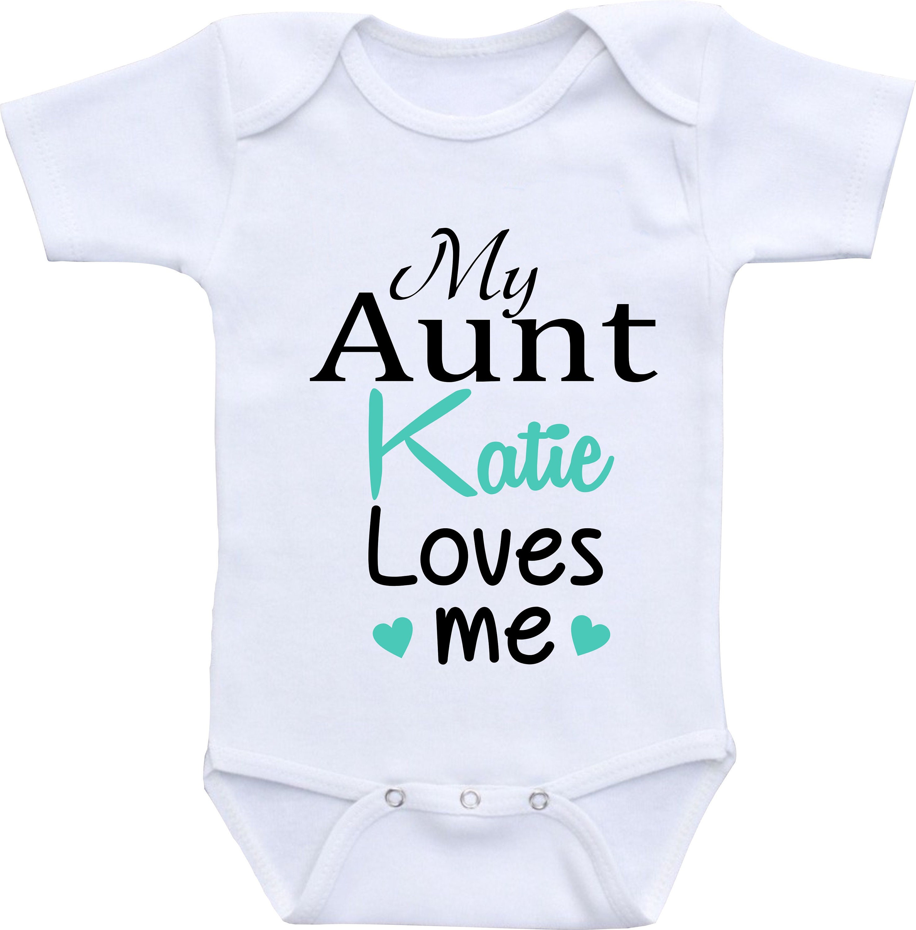 Auntie baby clothes Aunt Onsie Auntie onesie girl Aunt shirt Etsy