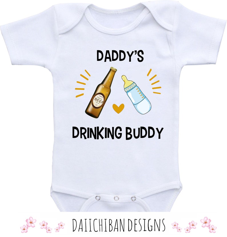 CLOTHES BABY BOY,GIRL,DADDY/'S DRINKING BUDDY FUNNY VEST,BODYSUIT,GIFT