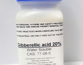 Gibberellic Acid 20% Powder 50g Tamper Sealed