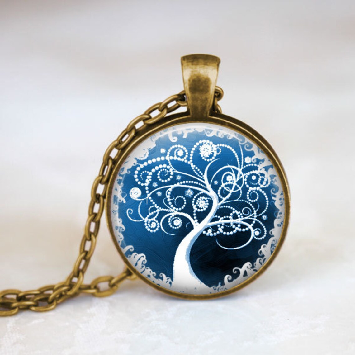 Tree of Life Violet Necklace main image 0