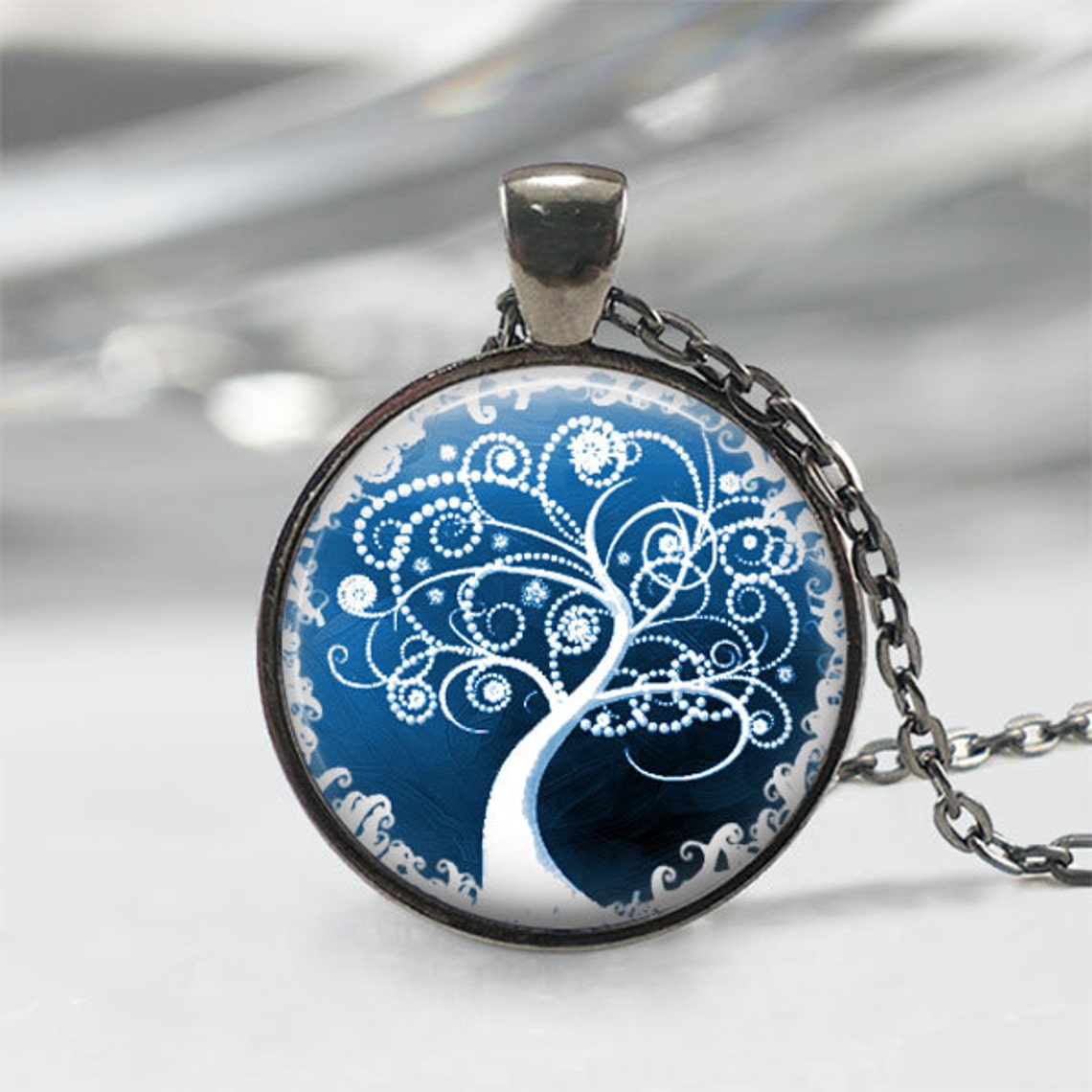 Tree of Life Violet Necklace main image 1