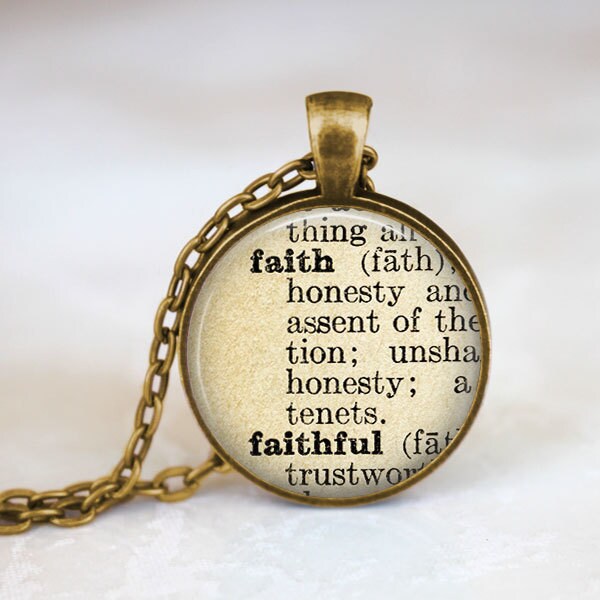 Definition Necklace Etsy