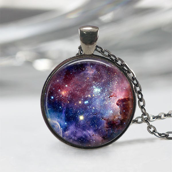 Carina Nebula Galaxy Necklace Carina Necklace Galaxy Jewelry Nebula Necklace Space Jewelry Universe Pendant Art Pendant Gift for Her