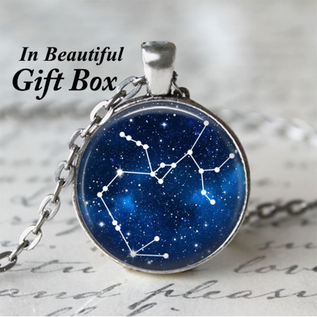 Zodiac Jewelry Sagittarius Star Sign Sagittarius Necklace Constellation Necklace Birthday