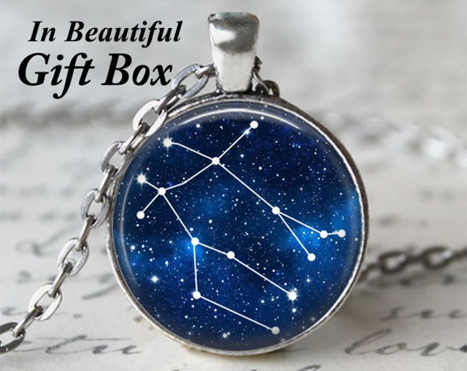 Zodiac Jewelry • Gemini Star Sign • Gemini Necklace • Constellation Necklace • Astrology Jewelry • Birthday Necklace • Gemini Zodiac • Stars