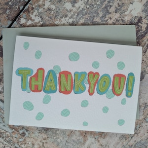 Blaue und Orange Lustige Dankeskarte für Freund, Papercut Dankeskarte für Kollegen, Einfache Dankeskarte für Papa