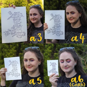 May include: A white card with black calligraphy listing a series of place names, including "Barmantle", "Gerbta Mo", "Balth Wells", "Monkey Clan", "Telby", "Cardiff", and "Bariye".