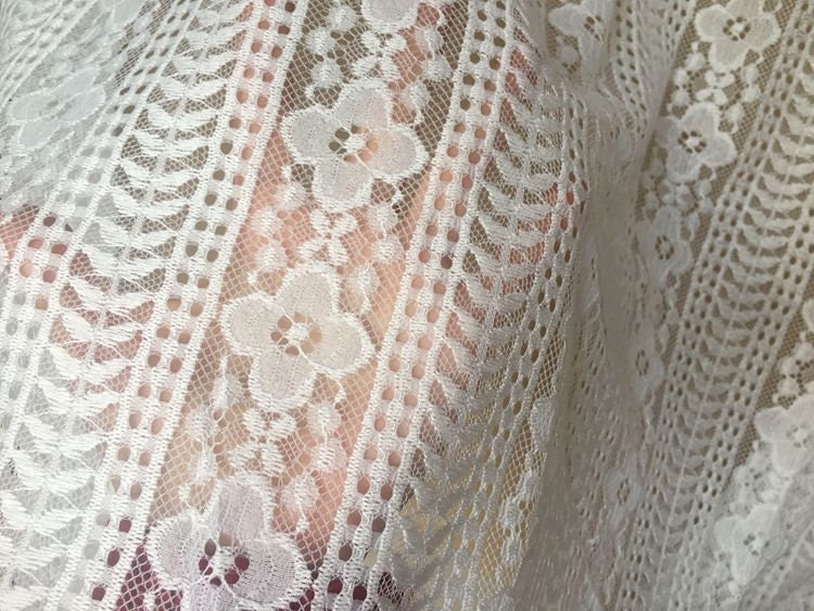 Vintage Lace Material for Dress Sewing DIY & Home Adorn | Etsy