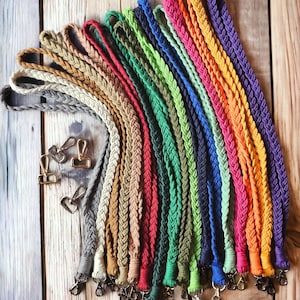 Macrame Braided Lanyard Keychain/ CUSTOMIZE/ Teachers Gift/Office Gift/Boho/Bulk