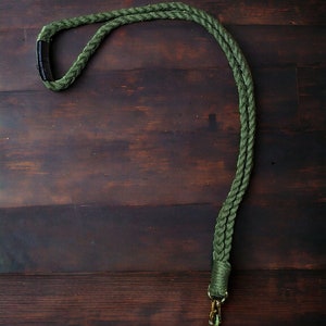 Braided Macrame Breakaway Lanyard | Natural Cotton, Customizable