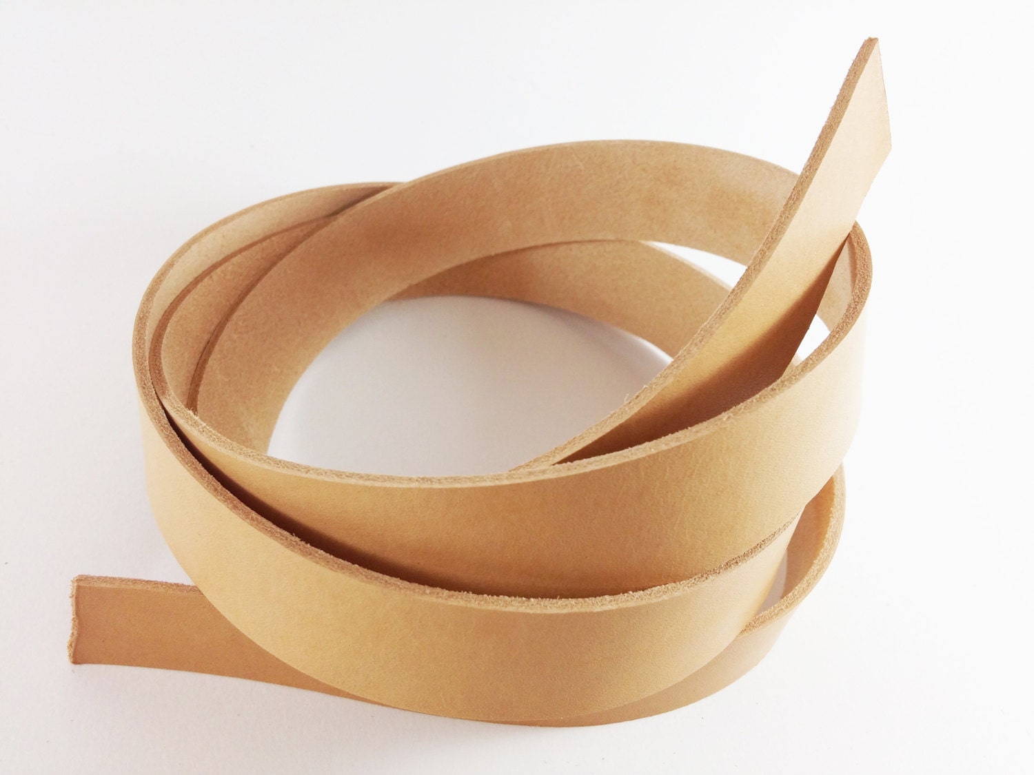 4655 Natural Veg Tanned Leather Straps Genuine Etsy