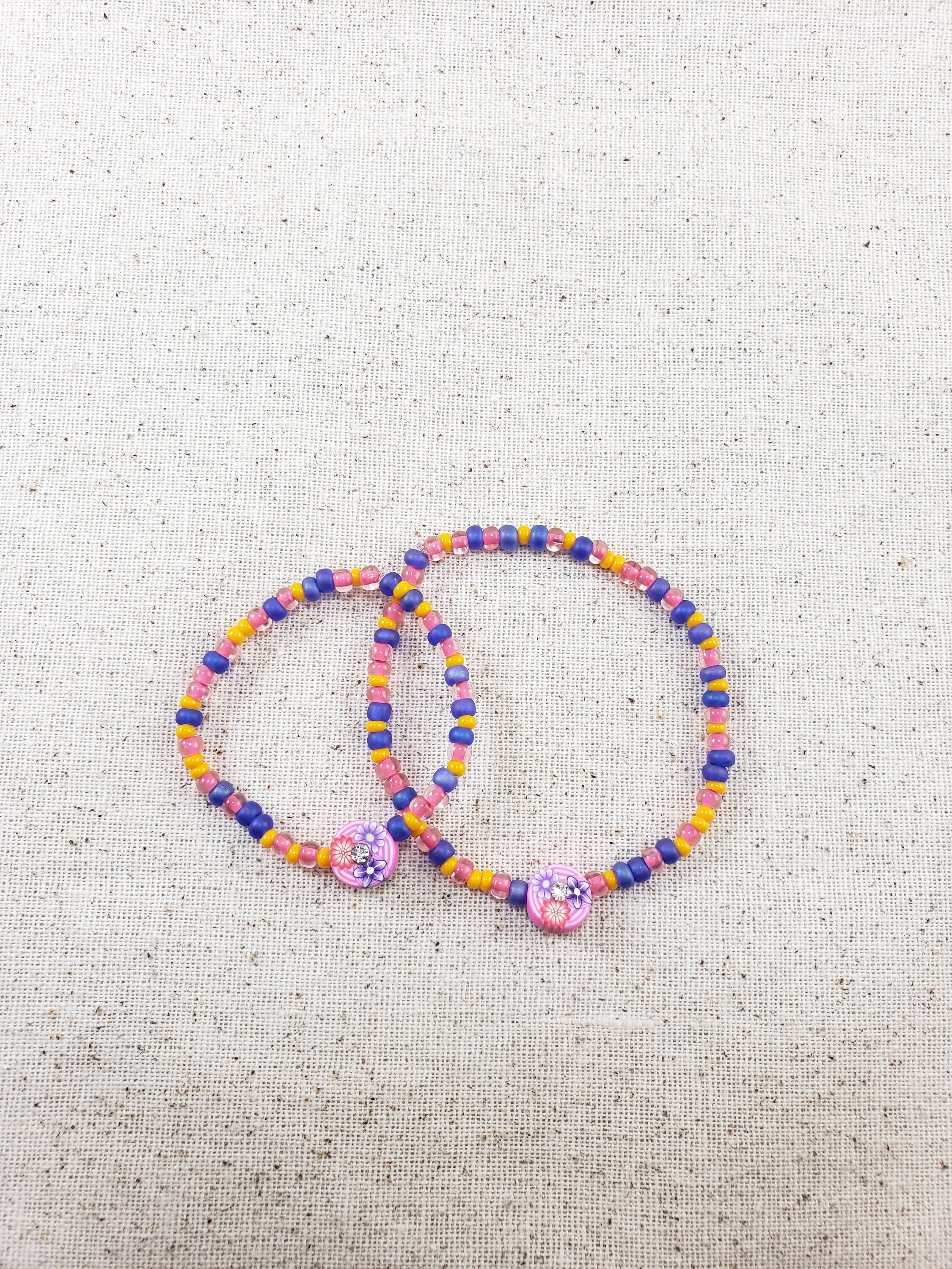 Matching Bracelet Set With Poem Separation Bracelets First Etsy