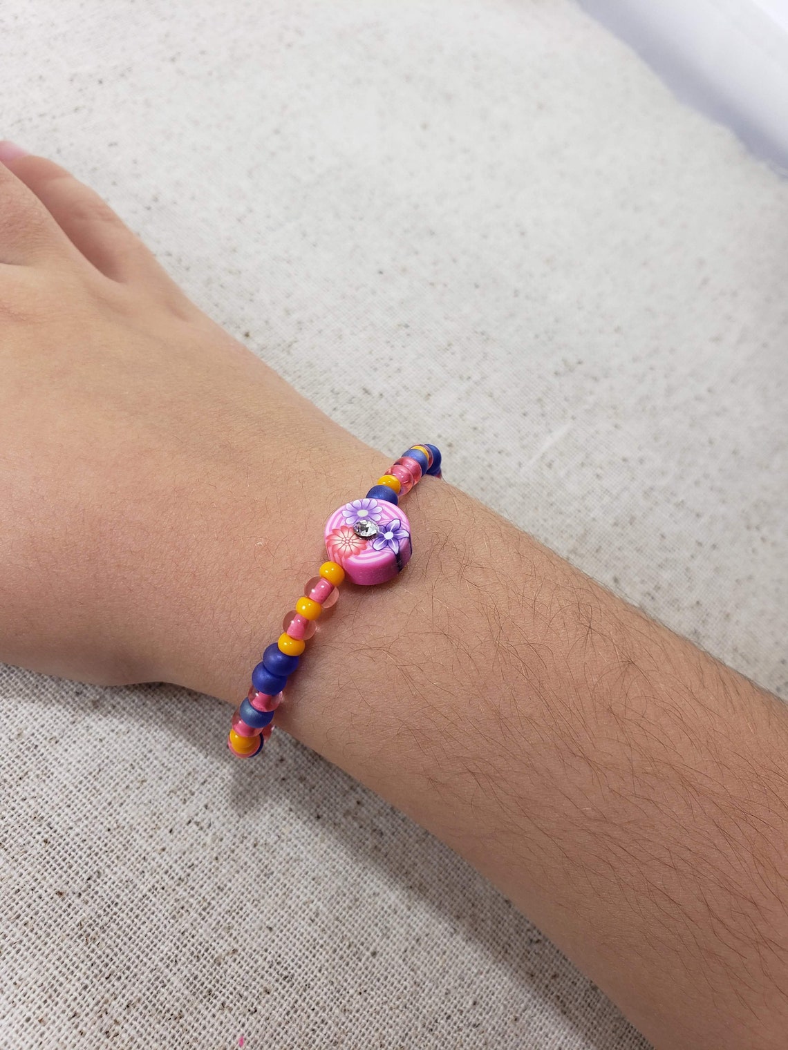 Matching Bracelet Set With Poem Separation Bracelets First Etsy