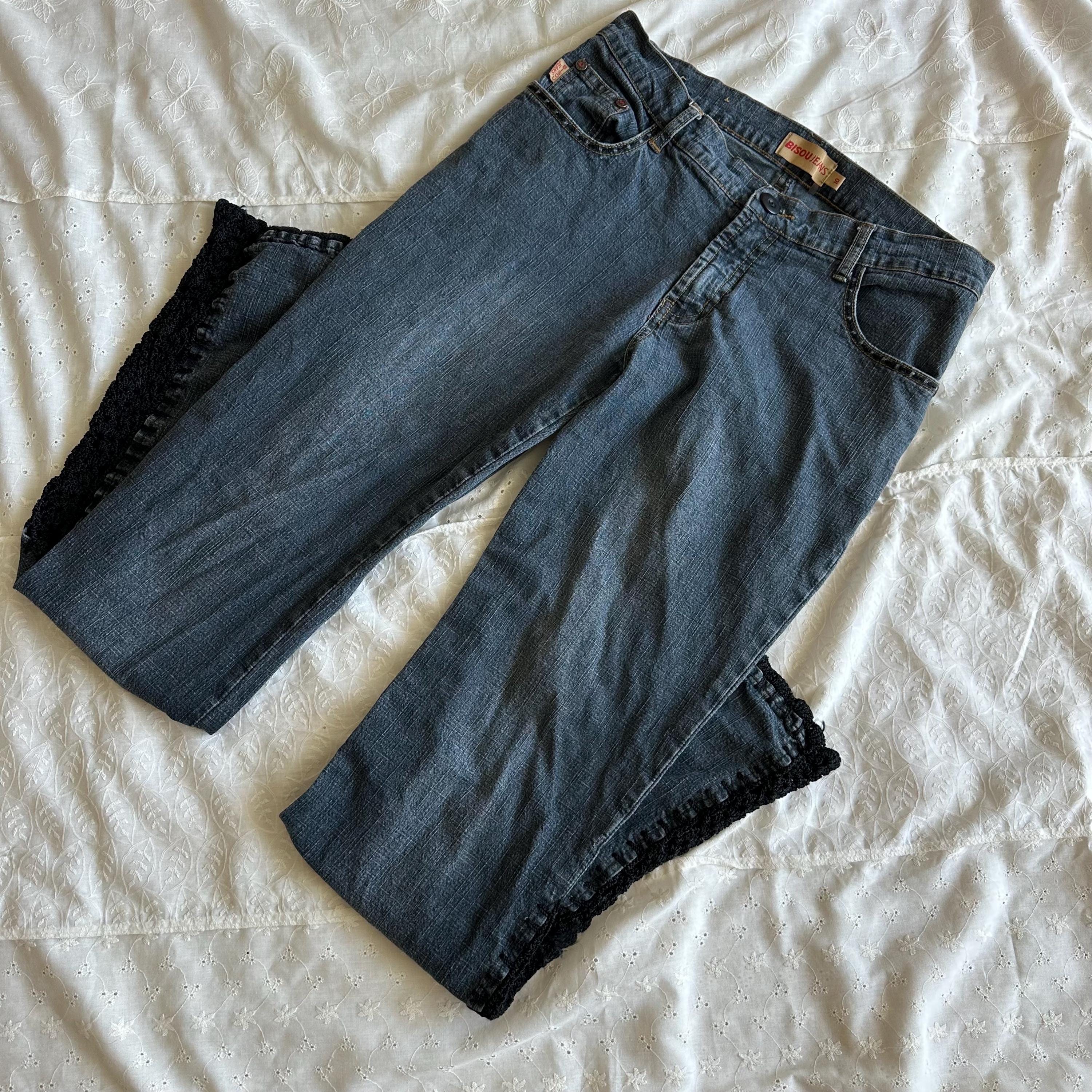 Y2k Jeans Low Rise Bootcut - Etsy