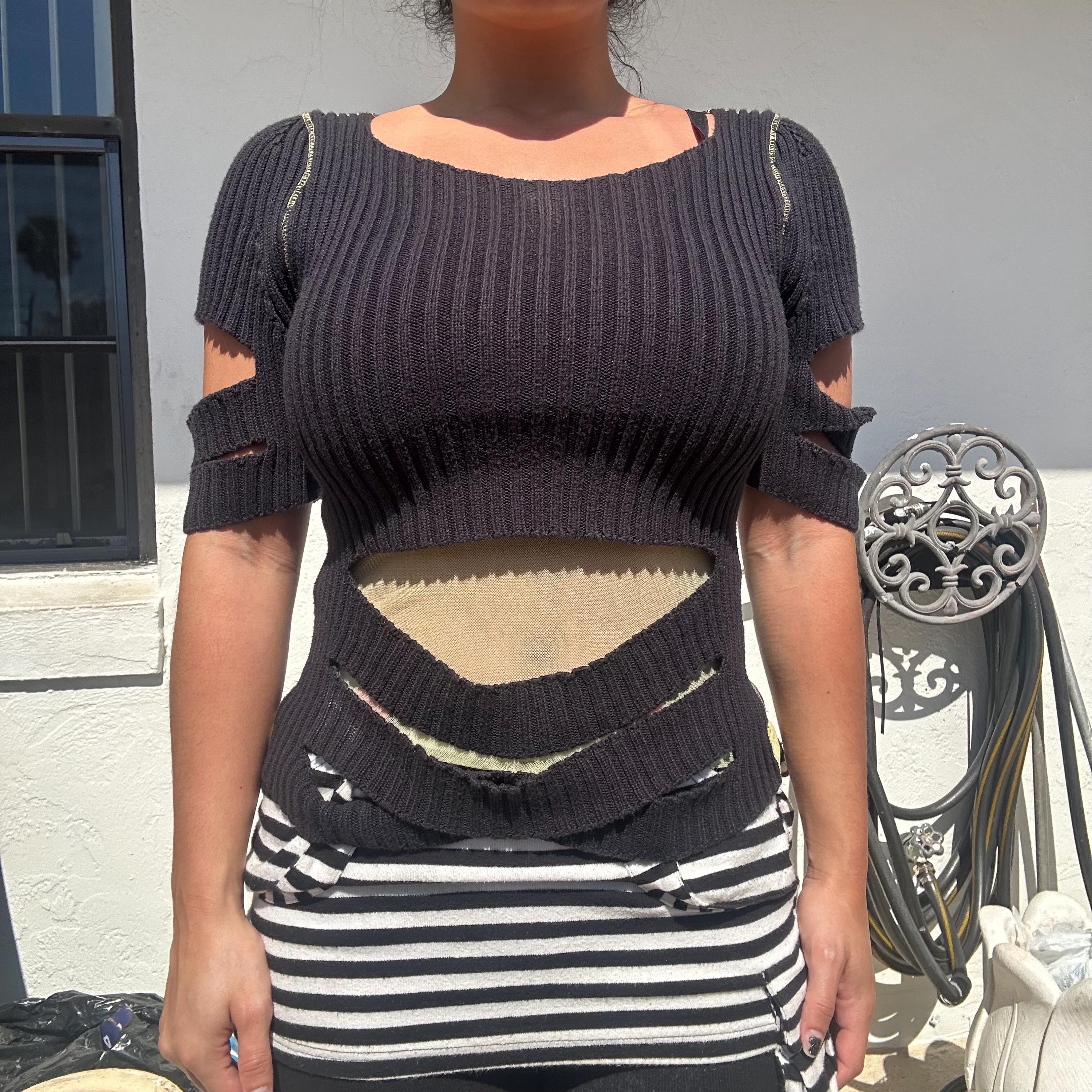 Cop Copine Mesh Top - Etsy