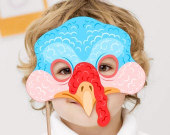 Cappello di tacchino del Ringraziamento, cappello di tacchino con testa e gambe, cappello di pollo in peluche, accessorio divertente copricapo per Carnevale Ringraziamento, Pasqua, set di accessori