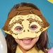 Moose Mask Printable Halloween Costume Woodland Party Animal Masks Reindeer Deer Stag Forest ...