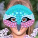 Hummingbird Mask Printable Little Bird Costume Animal Halloween PDF ...