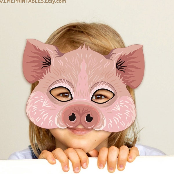Pig Mask - Etsy