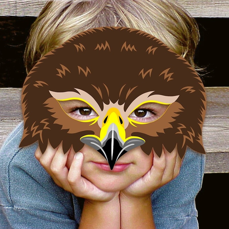 Bird Mask Hawk - Etsy