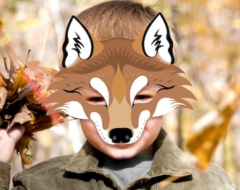 Lupo Cattivo Vestito Carnevale Lupo Fai Da Te Maschera Da Lupo