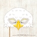Bald Eagle Mask Printable Halloween Falcon Paper Costume - Etsy