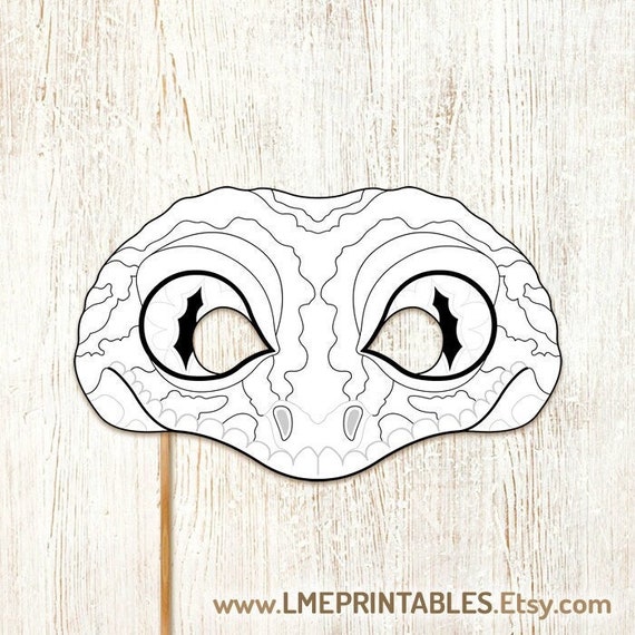 Snake Mask Template