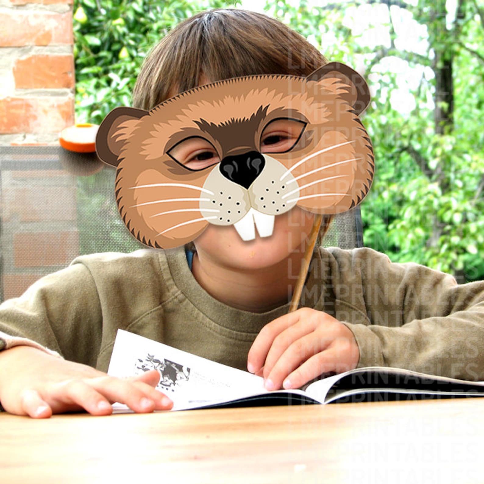 Beaver Printable Mask Castor Rodent DIY Animal Masks Booth Etsy beaver-printable-mask-castor-rodent-diy-animal-masks-booth-etsy